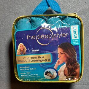 All Star Innovations The Sleep Styler Nighttime Hair Curlers, Large - 8 Count